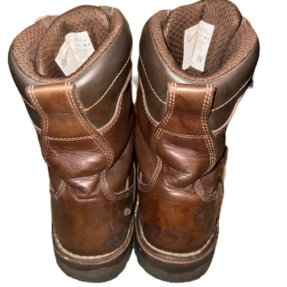 Danner Quarry Boots USA Brown Hiking Work Boots Gore-Tex Size 12 Waterproof - Picture 4 of 10
